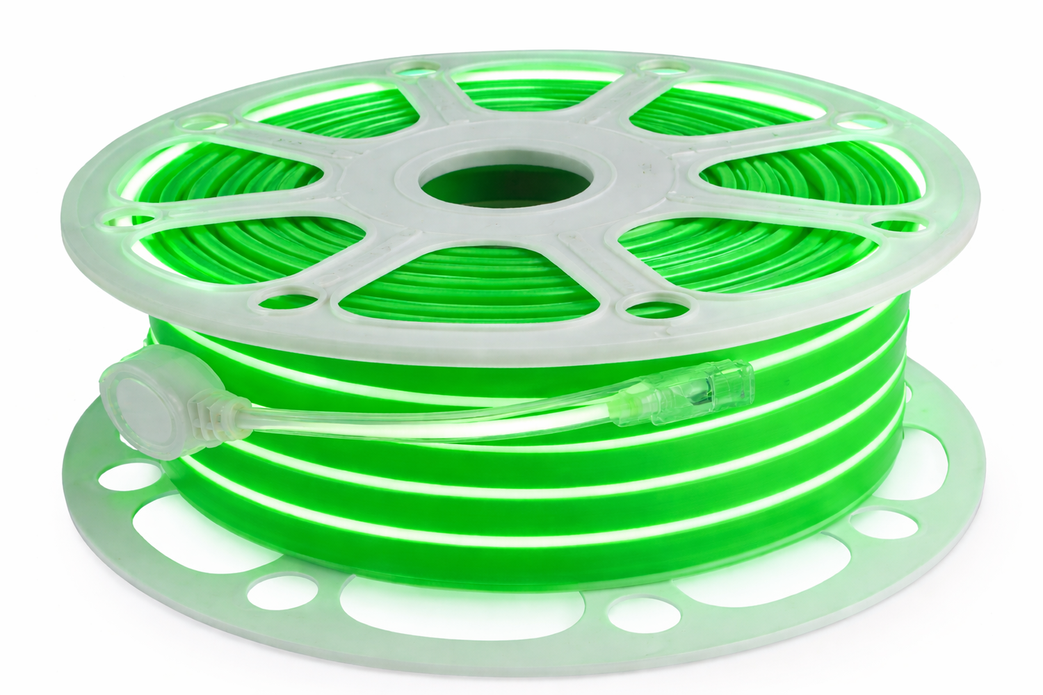 Manguera Doble LED Neón Verde 25m 150W IP65