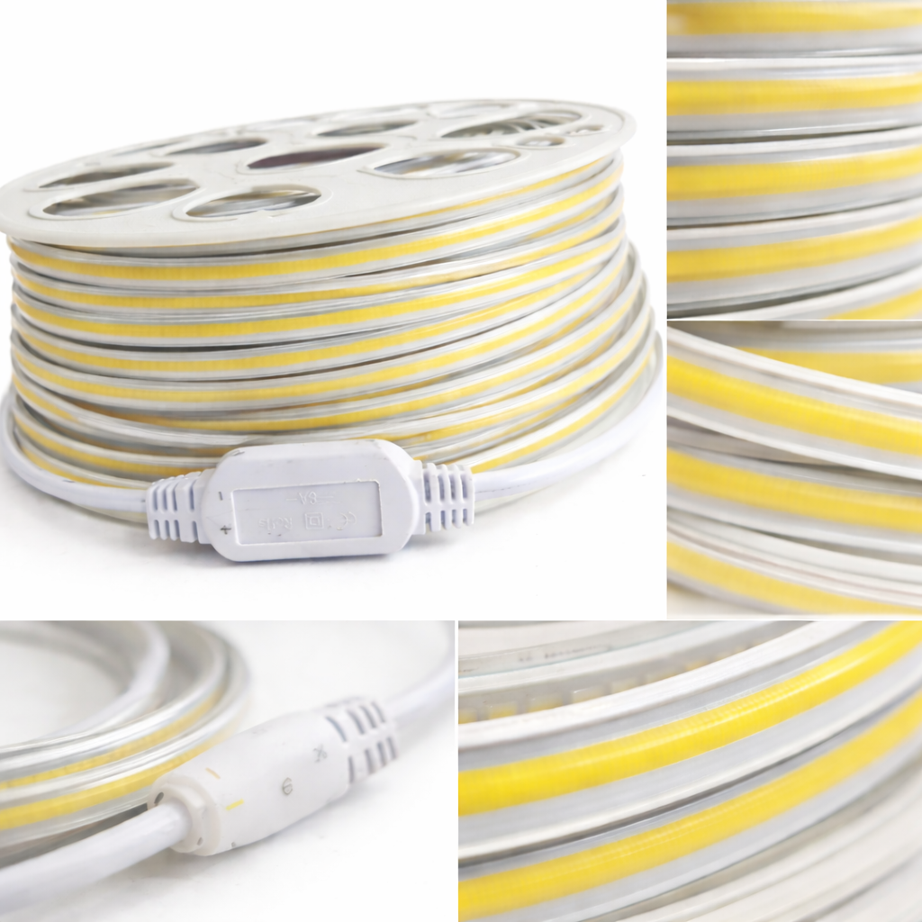 Manguera LED tipo COB Luz Cálida 25 mts