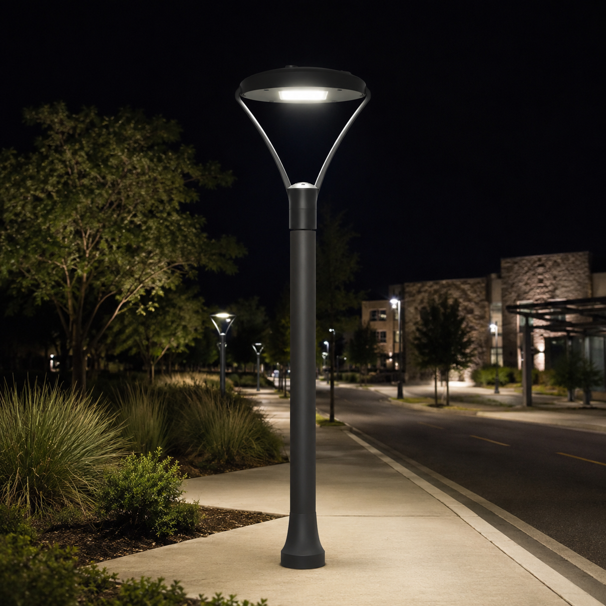 Luminaria Suburbana LED Punta de Poste 100W Tipo V IP65 57709