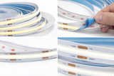 Tira LED COB 12V Blanca 6500K Continua para Interior 5m
