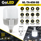 Lámpara LED Industrial 40W E27 4100 lm 6500K ML-TN-40W-BB