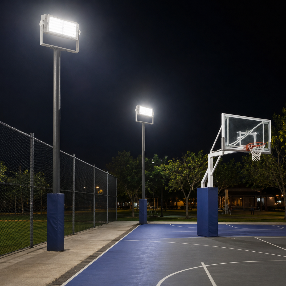 Reflector LED Industrial 100W IP65 para Exteriores