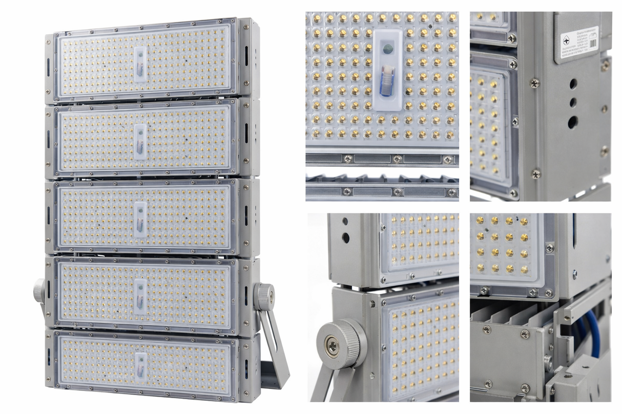 Reflector LED 1000W Alta Potencia IP65 130,000 Lúmenes