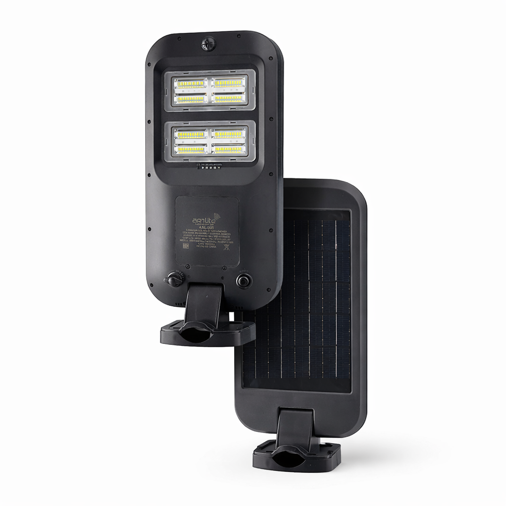 Luminaria LED Solar de Calle 1300Lm con Brazo y Control