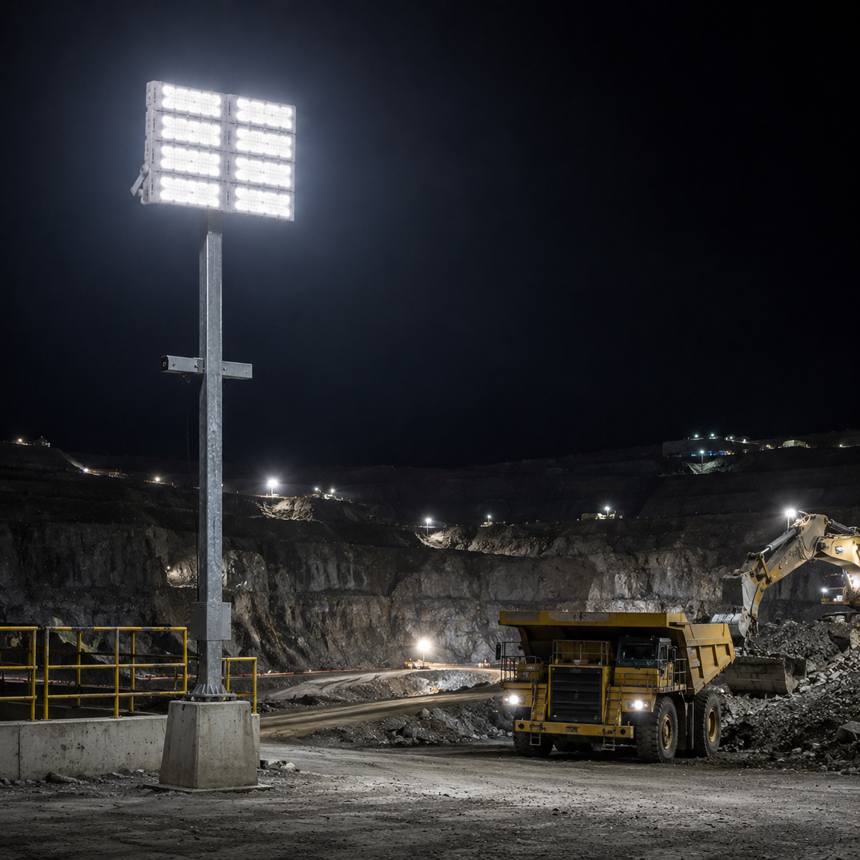 Reflector LED Industrial 500W IP65 Luz Fría 6500K CTNW-500W