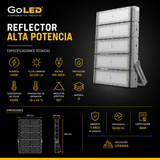 Reflector LED Alta Potencia 400W IP65 52000 lm CTNW-400W