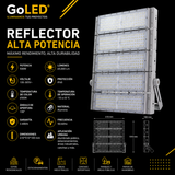 Reflector LED Alta Potencia 500W IP65 65000 lm CTNW-500W