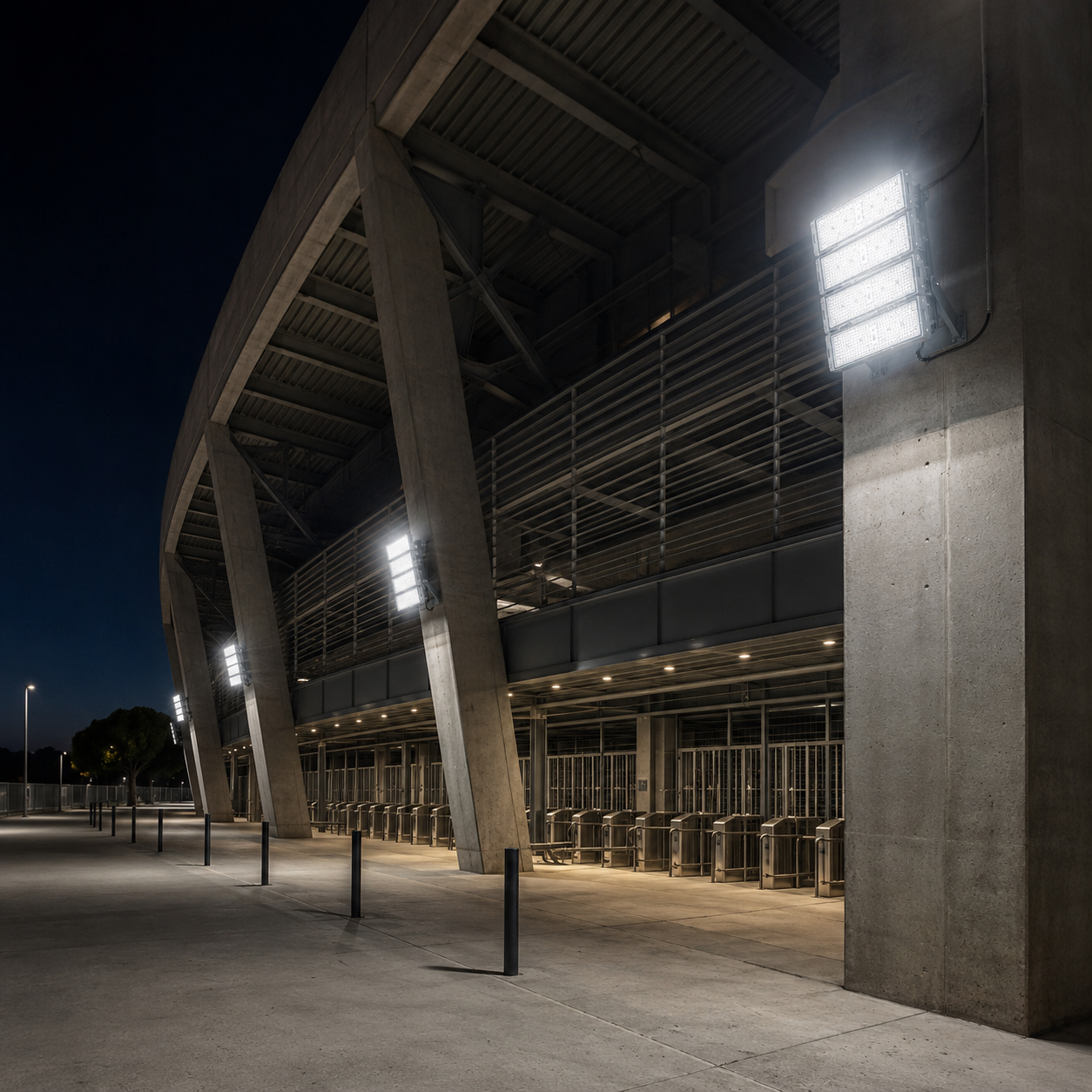 Reflector LED Alta Potencia 1000W IP65 130000 lm CTNW-1000W