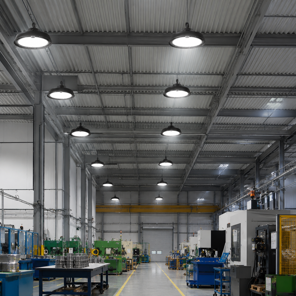 Campana Industrial LED UFO 150W IP65 18000 lm