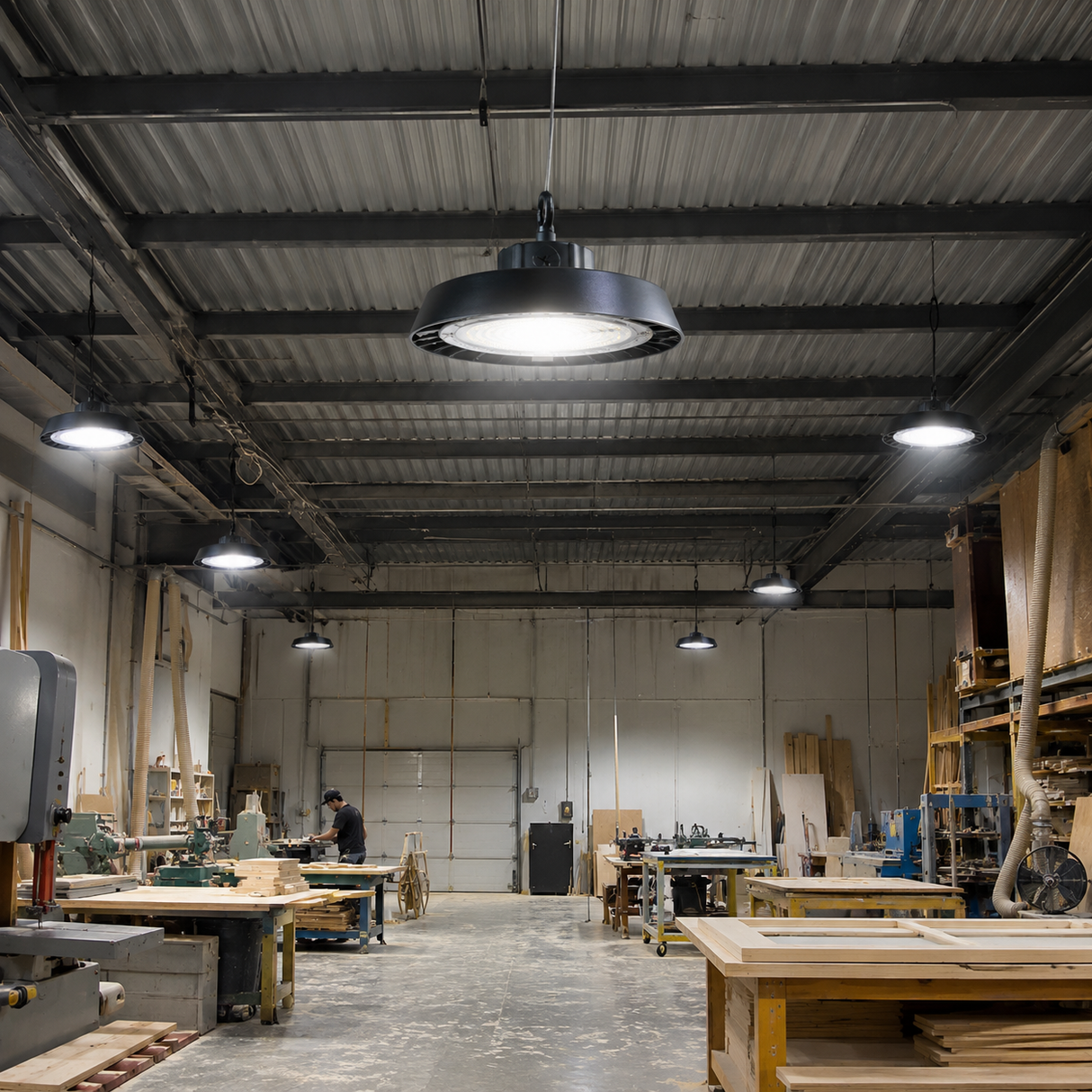 Campana Industrial LED UFO 200W IP65 24000 lm