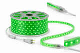 Manguera LED SMD 2835 Verde IP65 Rollo 25m