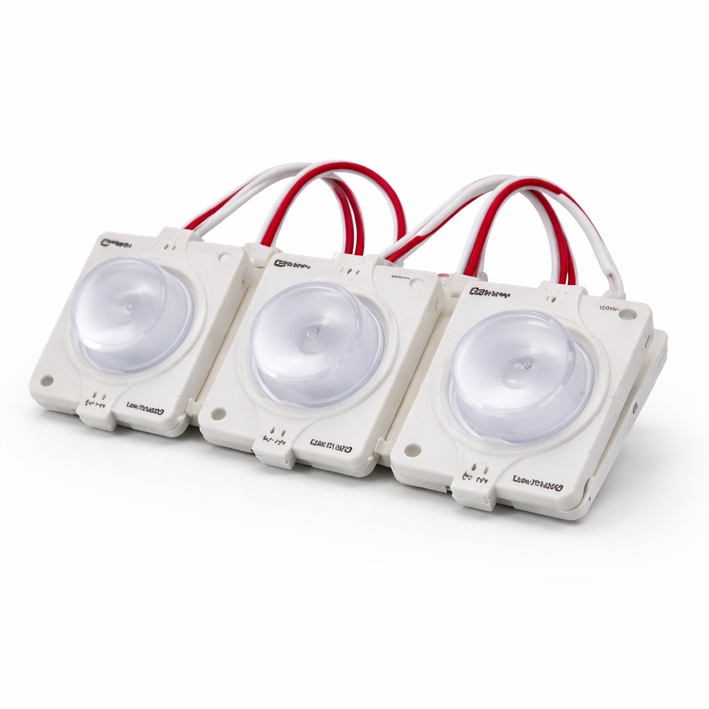 MÓDULO SUPER LED CON ÓPTICA EXTERIOR ROJO 1.4W