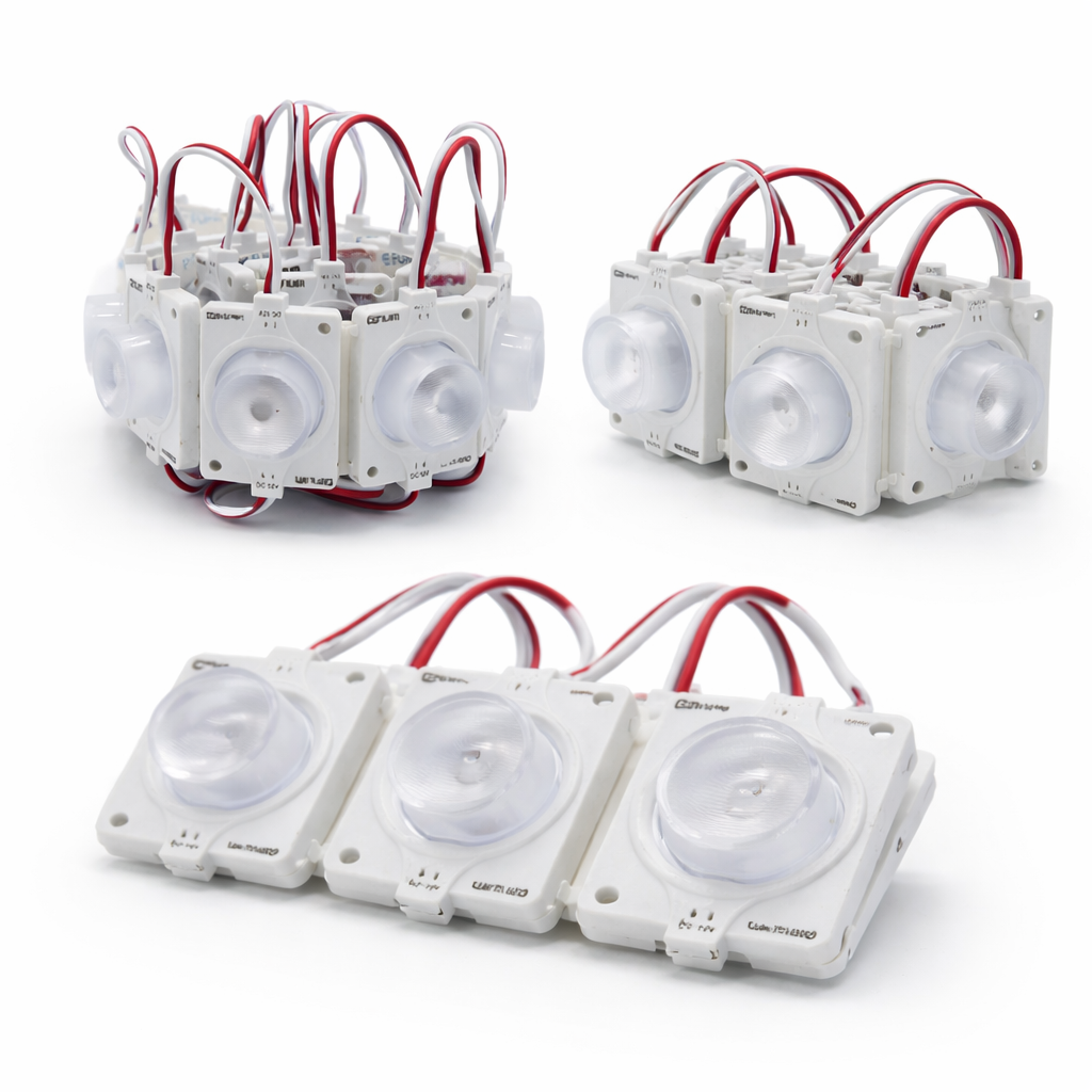 MÓDULO SUPER LED CON ÓPTICA EXTERIOR ROJO 1.4W