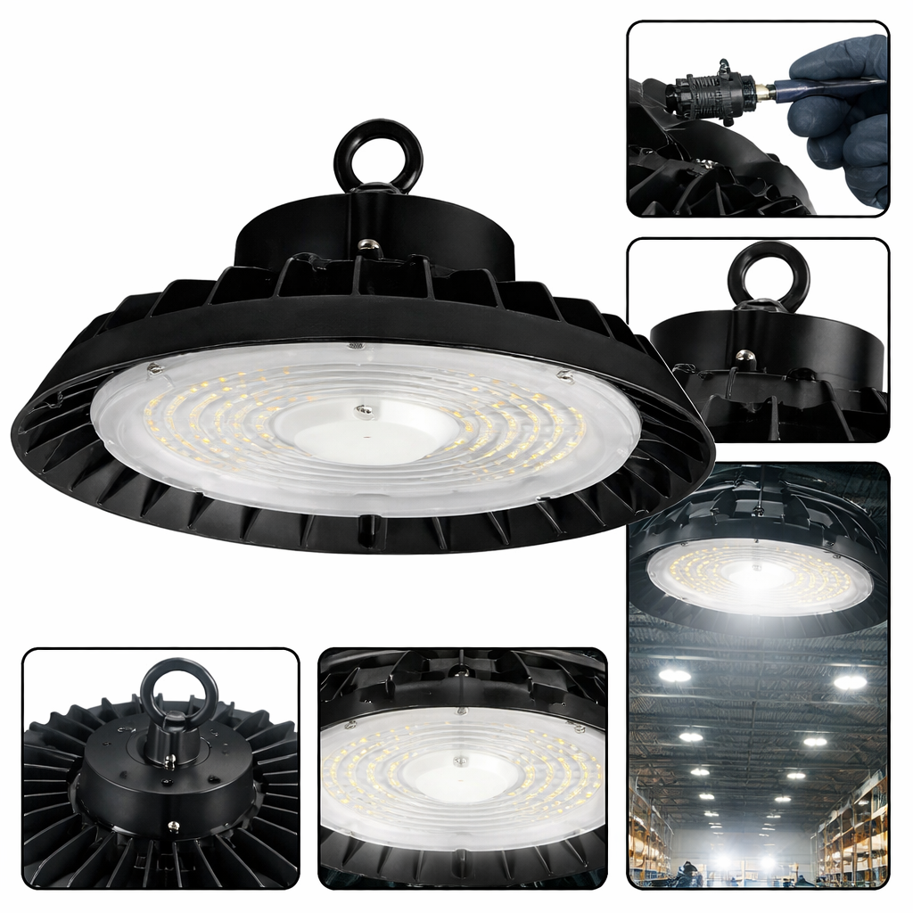 Campana Industrial LED High Bay 100W IP65 6500K