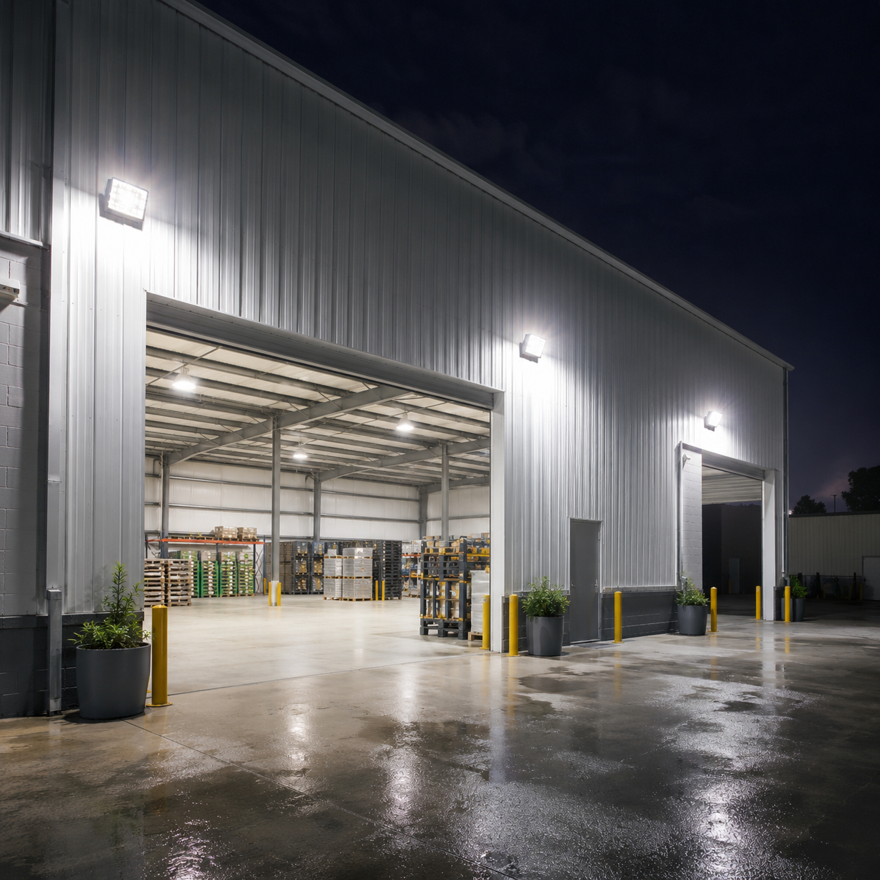 Reflector LED Industrial 300W IP65 Alta Potencia Exterior