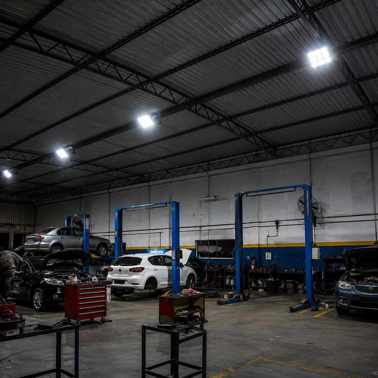 Reflector LED 400W IP66 45000 lm Luz Fría