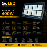 Reflector LED 400W IP66 45000 lm Luz Fría
