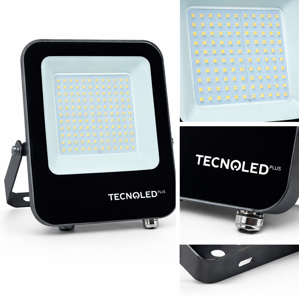 Reflector LED 100W IP65 6500K Alta Potencia Exterior