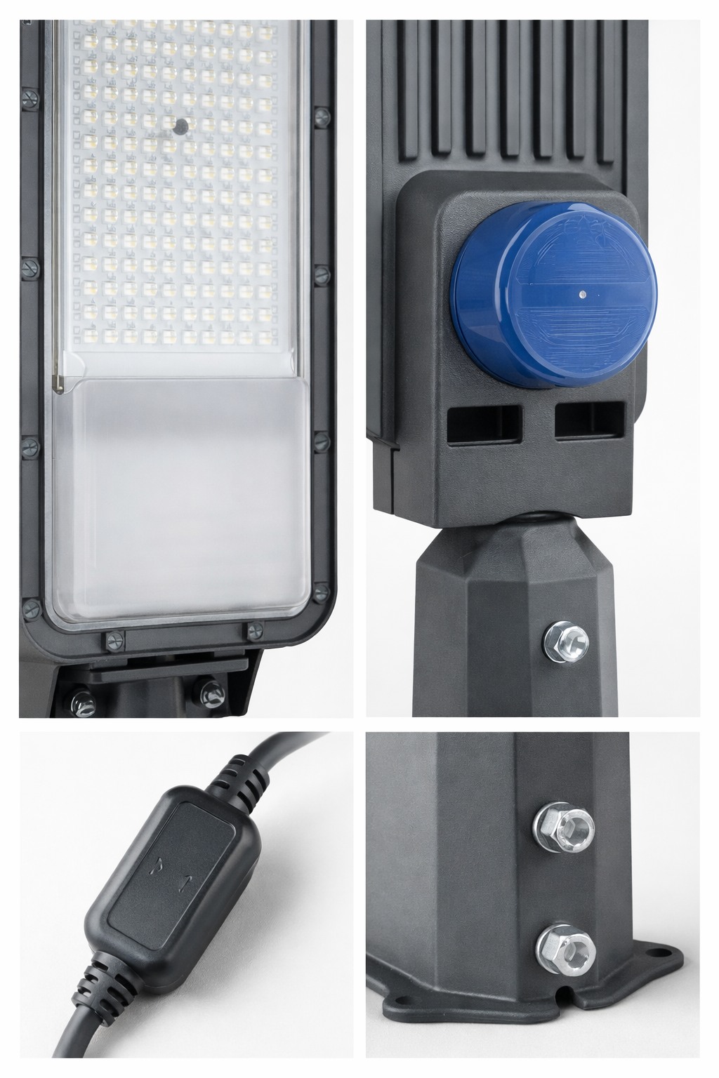 Luminaria LED Vial 100W con Fotocelda IP65