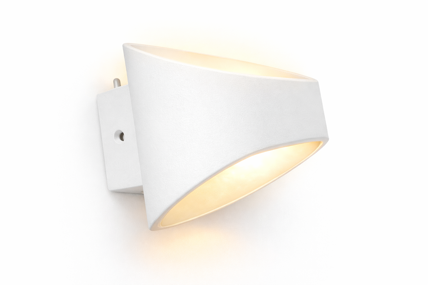Luminaria de Pared LED 6W Blanco Cálido para Exterior IP54