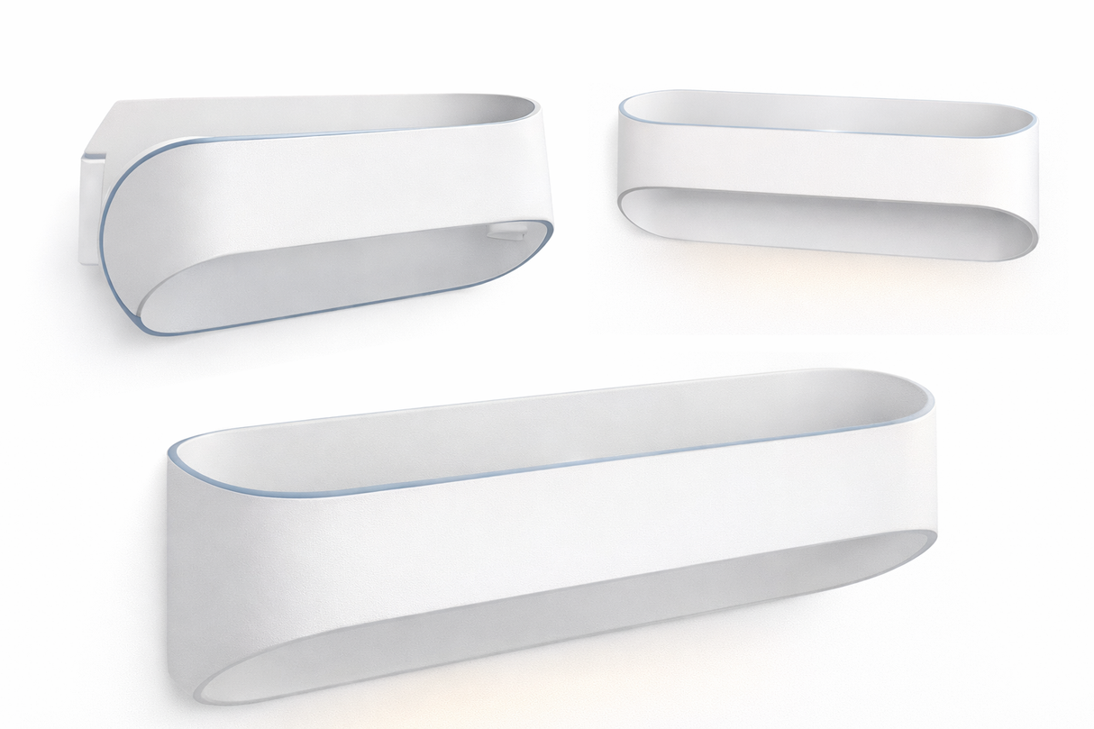 Luminaria LED de Pared Exterior 12W Blanco Frío IP54