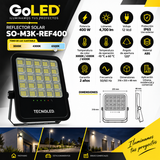 Reflector Solar LED 4700 lm con Control Remoto IP65