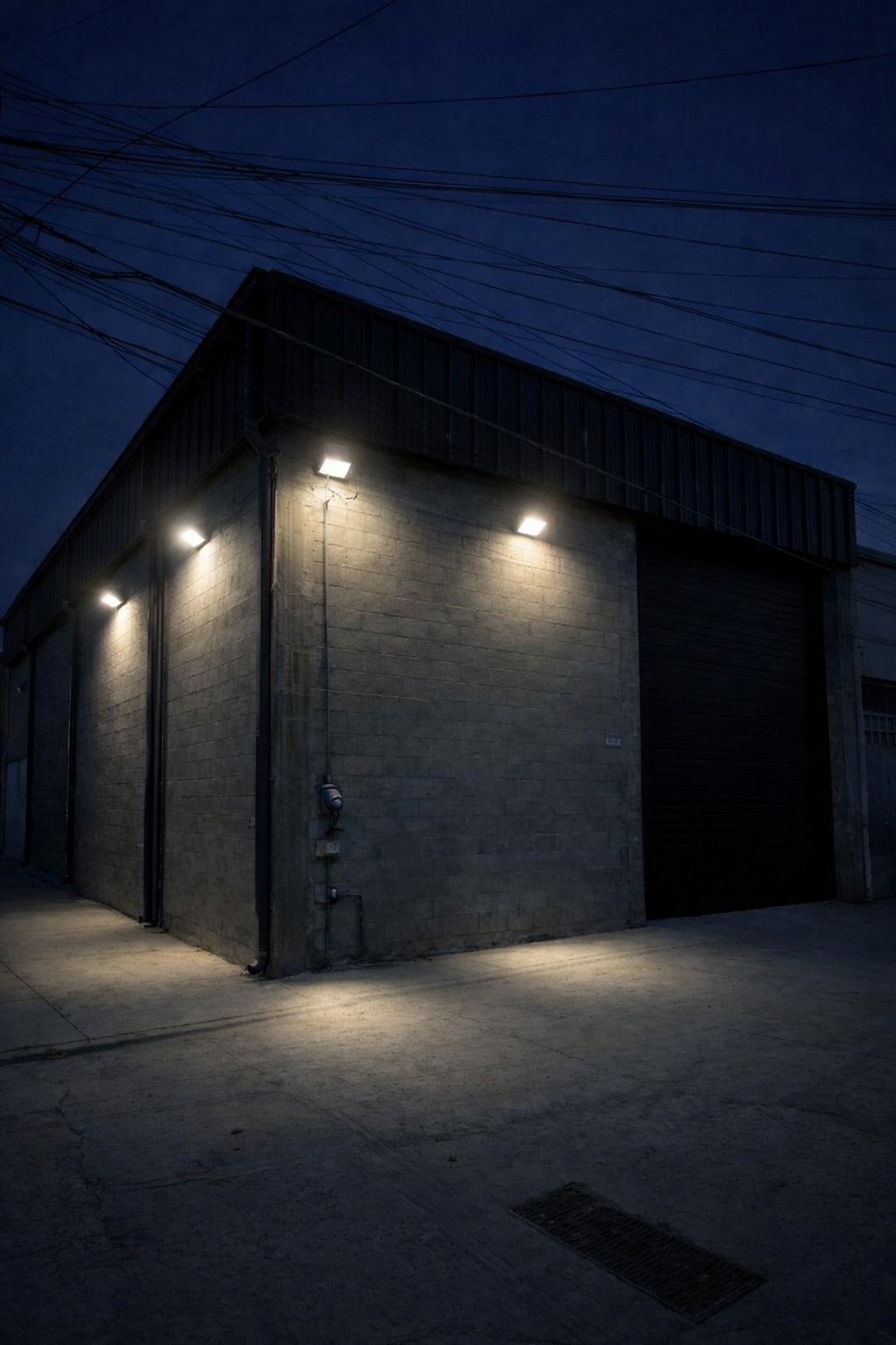 Wall Pack LED 80–120W Potencia y CCT Ajustables IP65