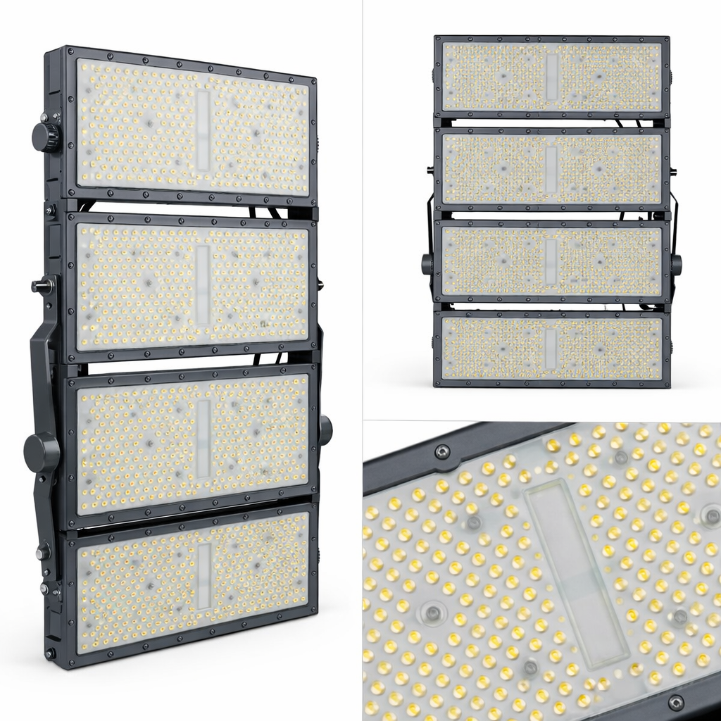 Reflector LED 1000W Alta Potencia IP65 6500K Gris