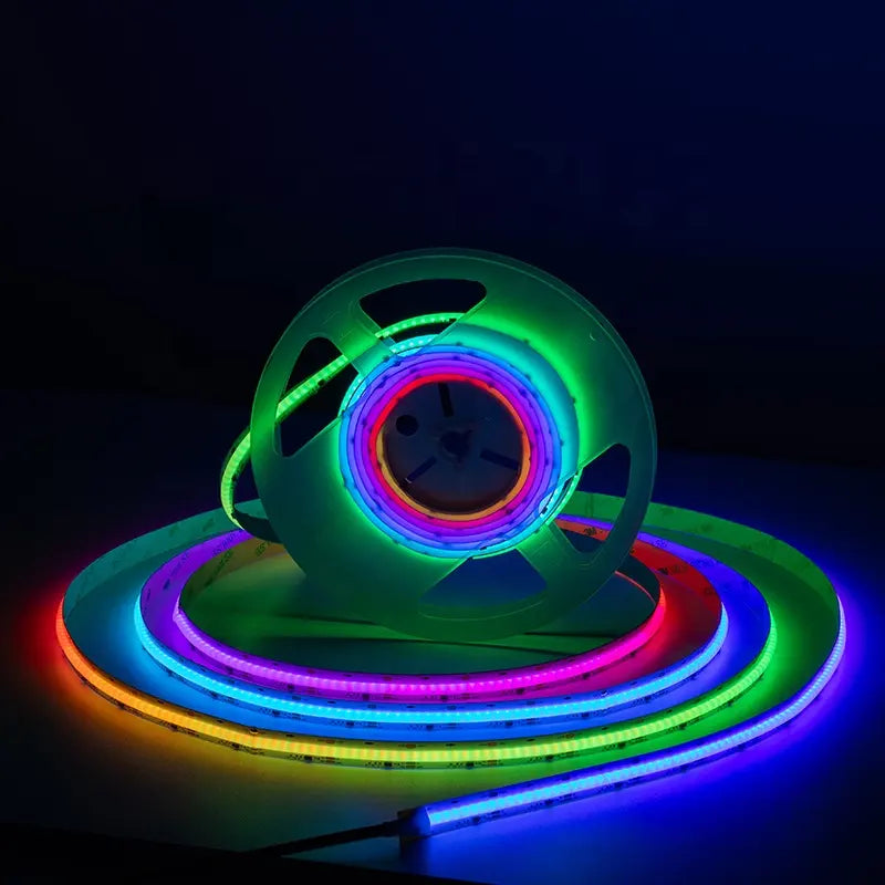 Tira LED Digital RGB 24V 60W para Iluminación Interior – Control Inteligente y Efectos Multicolor