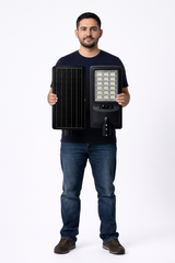 Lámpara Solar LED con Sensor de Movimiento 2900 lm IP65