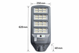 Luminaria Solar LED 2700 lm con Tono Ajustable 3CCT