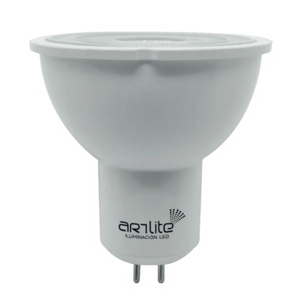 Lámpara LED Spot MR16 7W Multivoltaje Blanco Frío