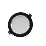 Lámpara LED Empotrable 7w Spot Plafón Negro con Satin-MLDL7WBBNR