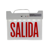Señalización de Emergencia de Salida Color Rojo