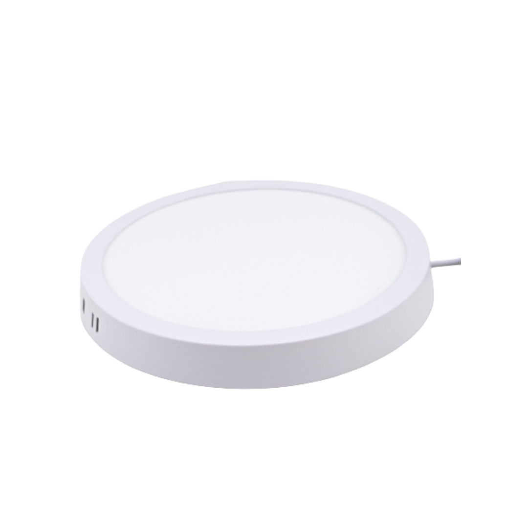 Lámpara de Sobreponer redonda 18w Luz Blanca