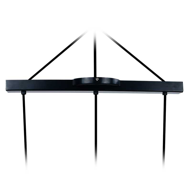 Lámpara Decorativa Rejilla de Acero Cobre 3 Socket