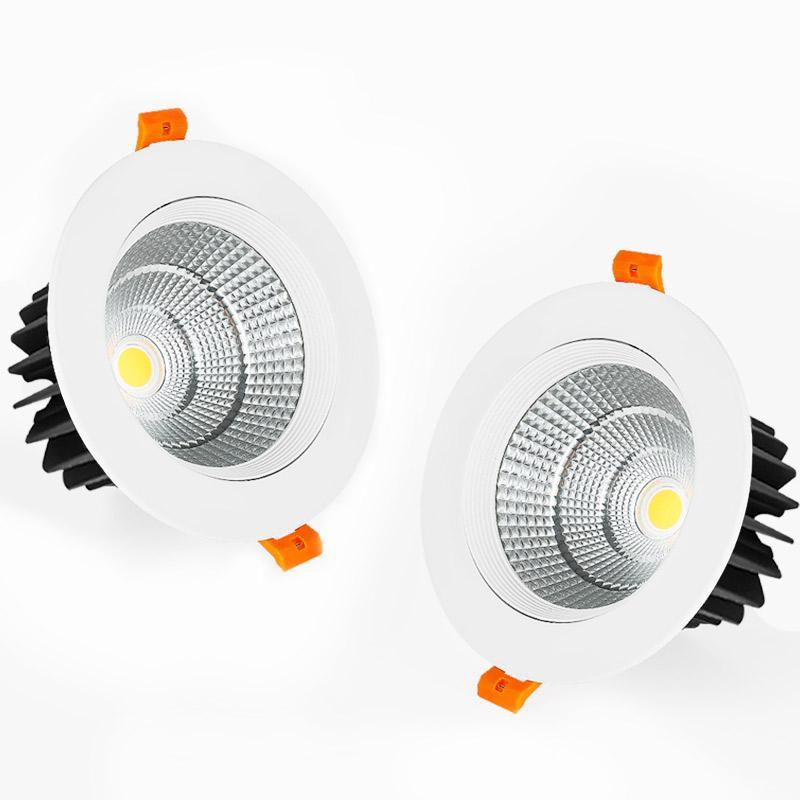 Plafón Empotrable Dirigible LED CB 10w blanco Luz Fría